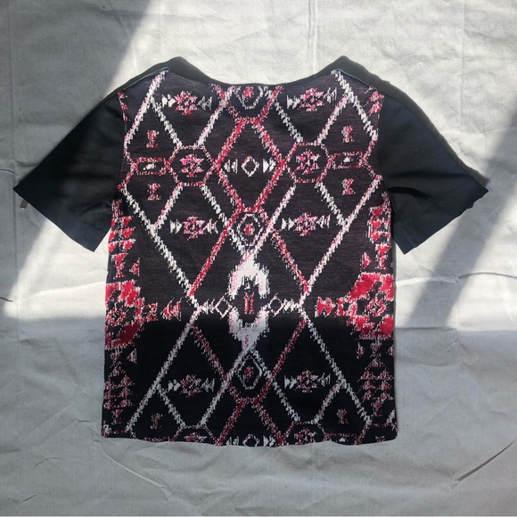 Sandro Rug Pattern Top - Picture 3 of 3